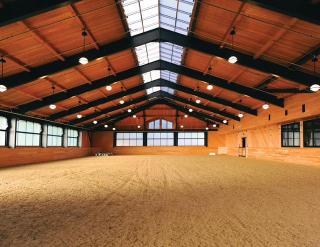 Indoor horse arena