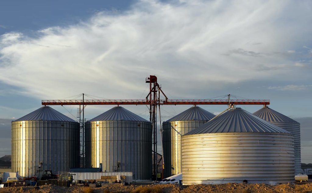 Grain silos