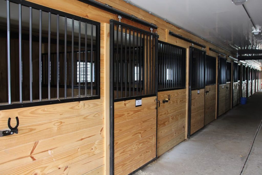 Horse stables